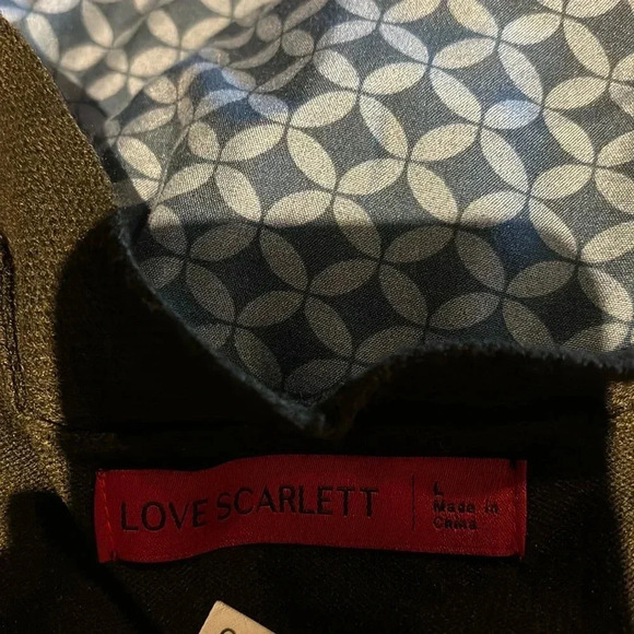 Love Scarlett Black knit longsleeve cardigan sweater Sz L - Picture 4 of 11